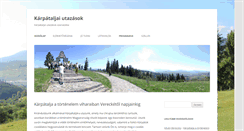 Desktop Screenshot of karpataljautazas.hu